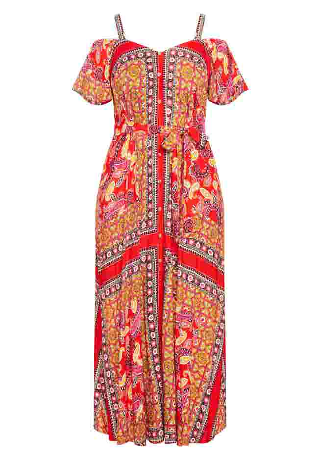 Zoey Cold Shoulder Maxi Dress image number 2