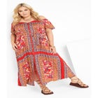 Zoey Cold Shoulder Maxi Dress image number null