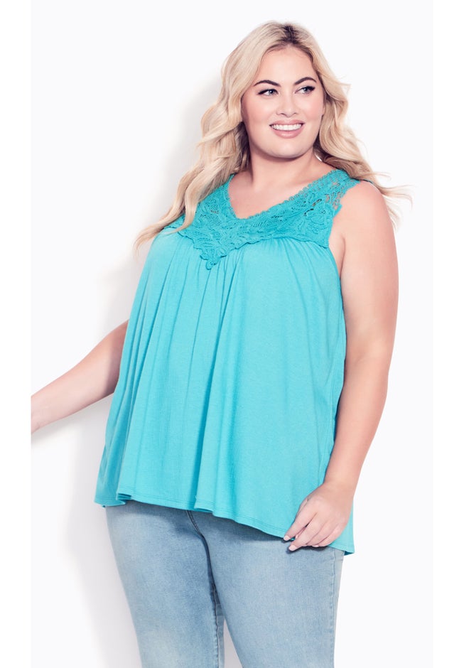 Allegra Crochet Top image number 3