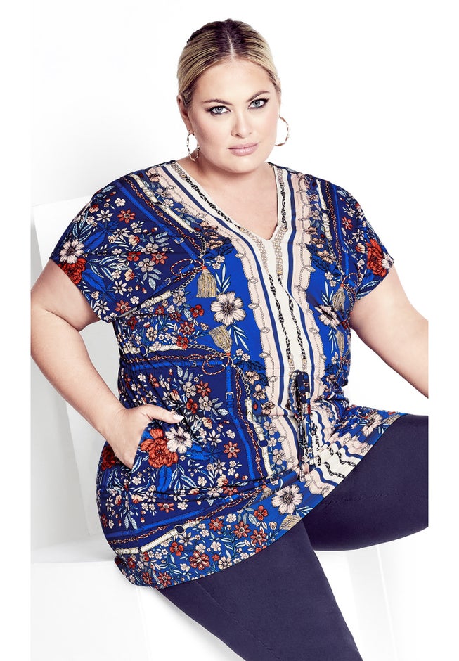 Selina Scarf Tunic image number 0