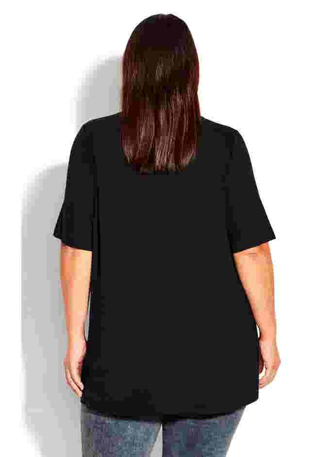 Knit Pleated Top image number 1