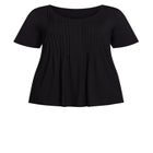 Knit Pleated Top image number null