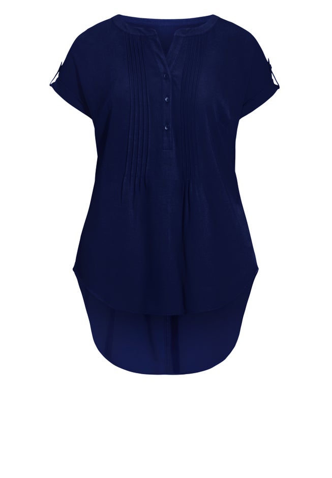 Button Pleat Top image number null