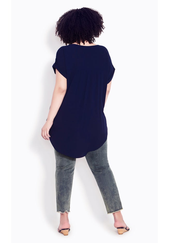 Button Pleat Top image number null