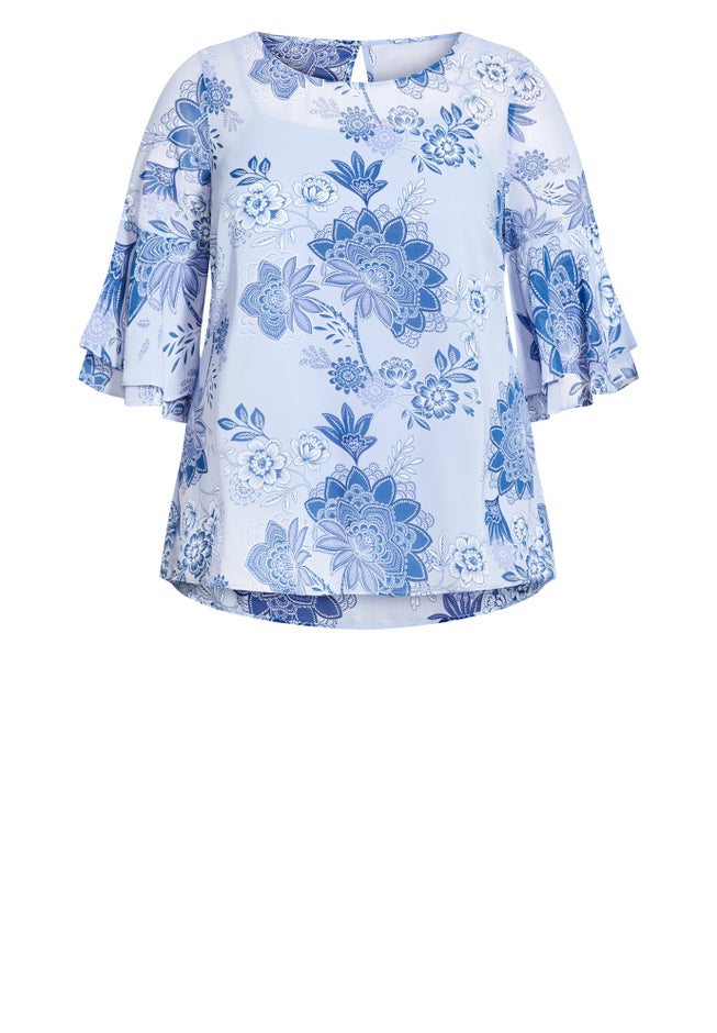 Alex Double Flutter Top image number 2