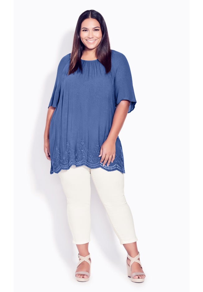 Payton Embroidered Top image number null