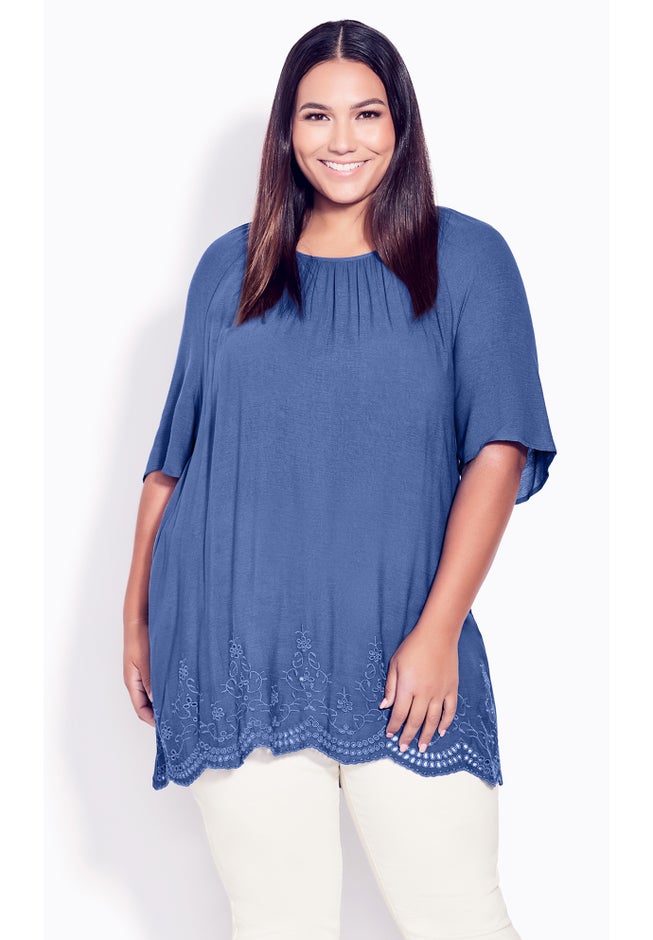 Payton Embroidered Top image number null