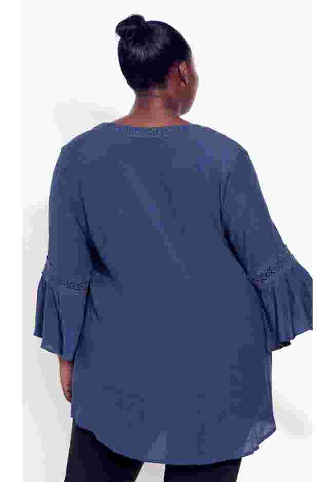 Pleat Lace Tunic image number 1