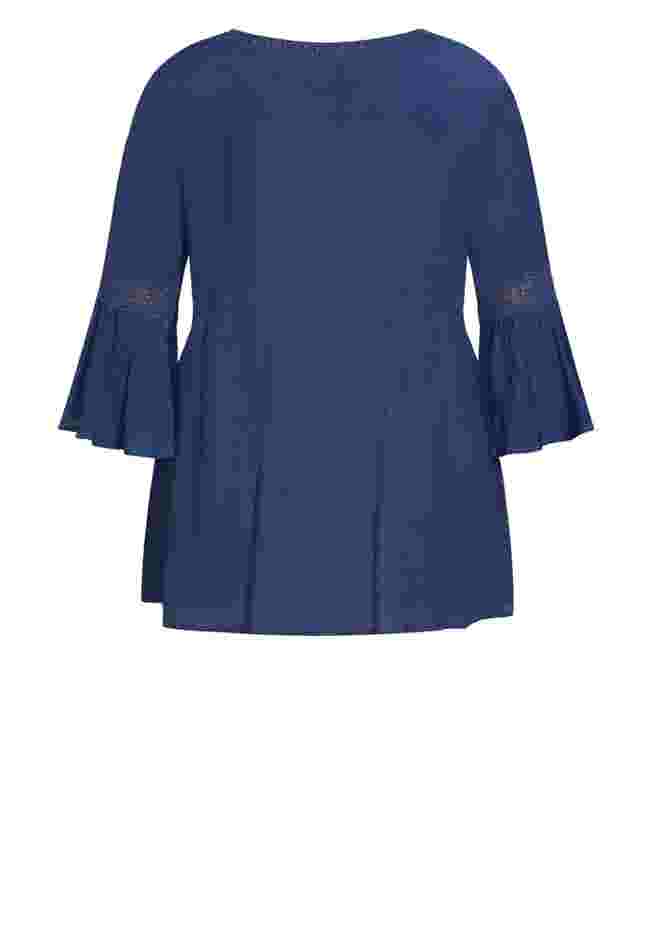 Pleat Lace Tunic image number 5