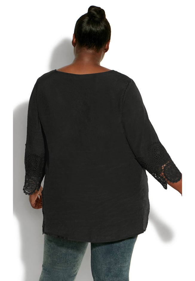 Sylvie Crochet Top image number null