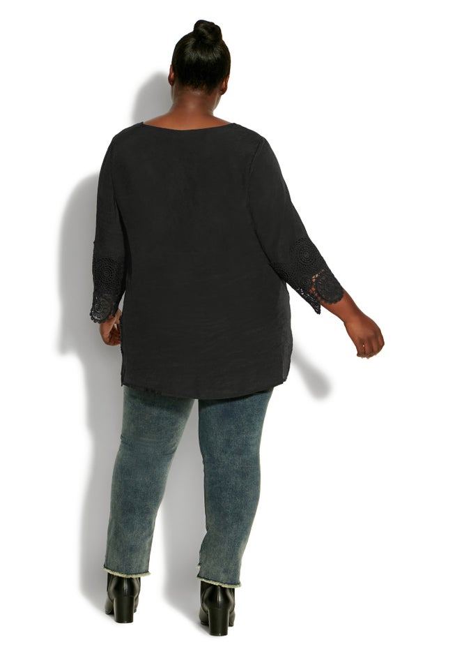 Sylvie Crochet Top image number null