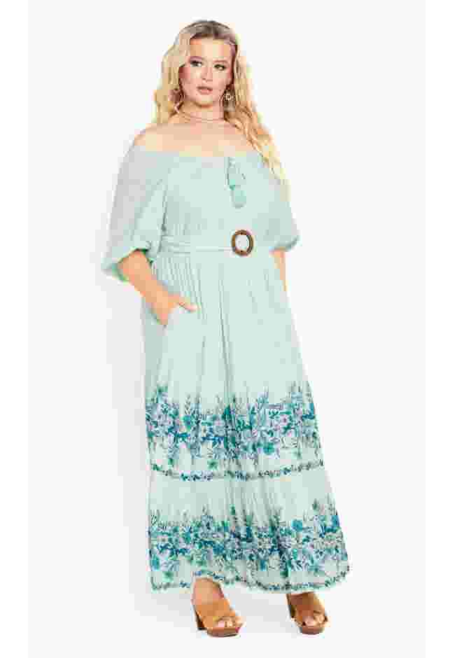 Angel Tiered Maxi Dress image number 3