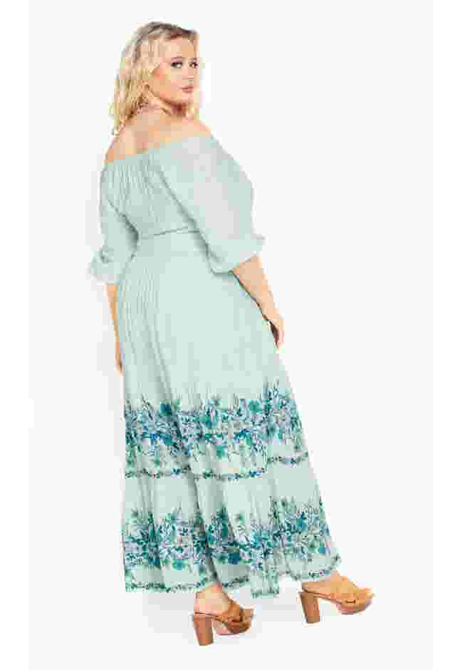 Angel Tiered Maxi Dress image number 4