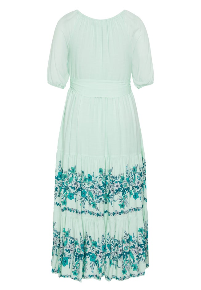 Angel Tiered Maxi Dress image number null