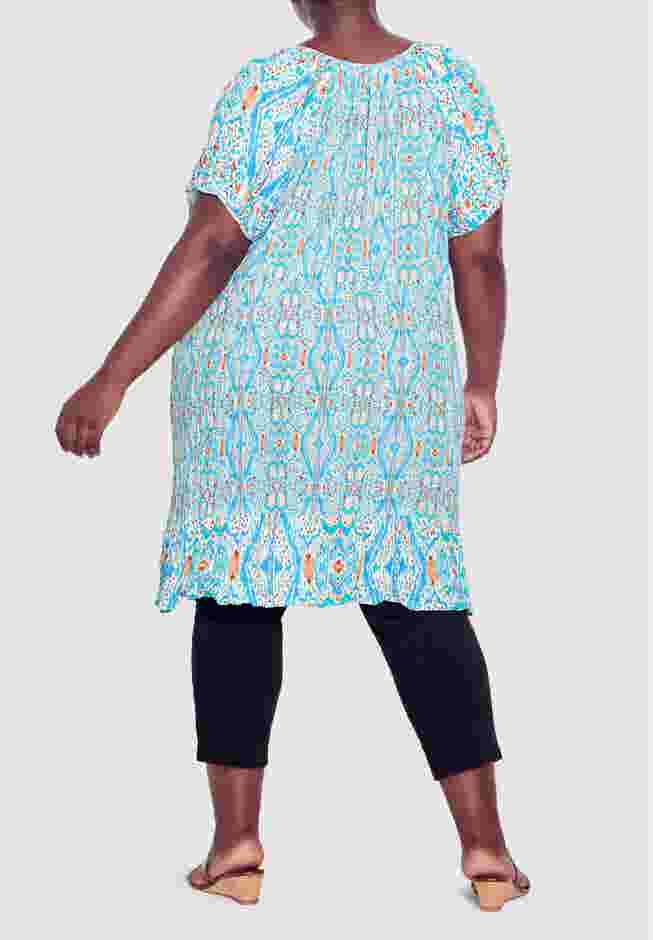 Avalon Crush Tassel Tie Ruffle Tunic image number 2