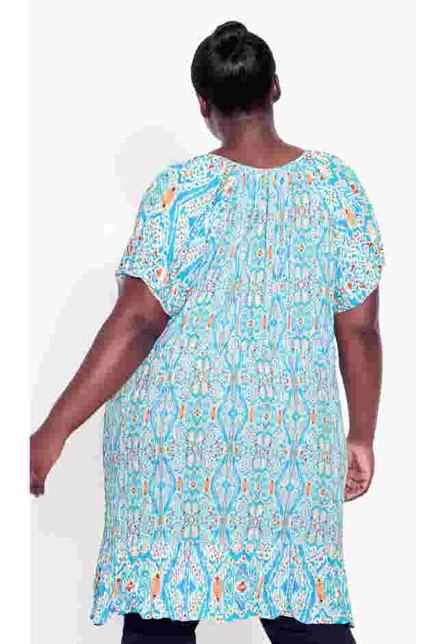 Avalon Crush Tassel Tie Ruffle Tunic image number 5