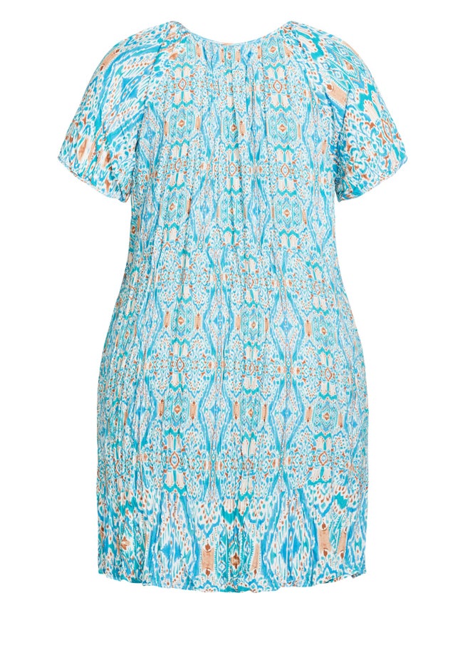 Avalon Crush Tassel Tie Ruffle Tunic image number 8