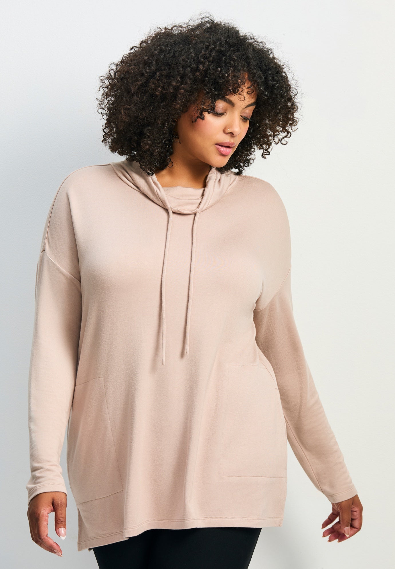 Addison Cowl Neck Tunic image number 3