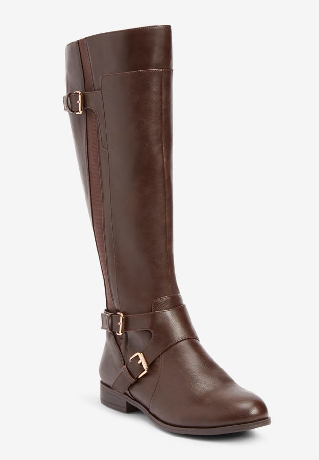The Whitley Tall Wide Calf Boot By Comfortview image number 0