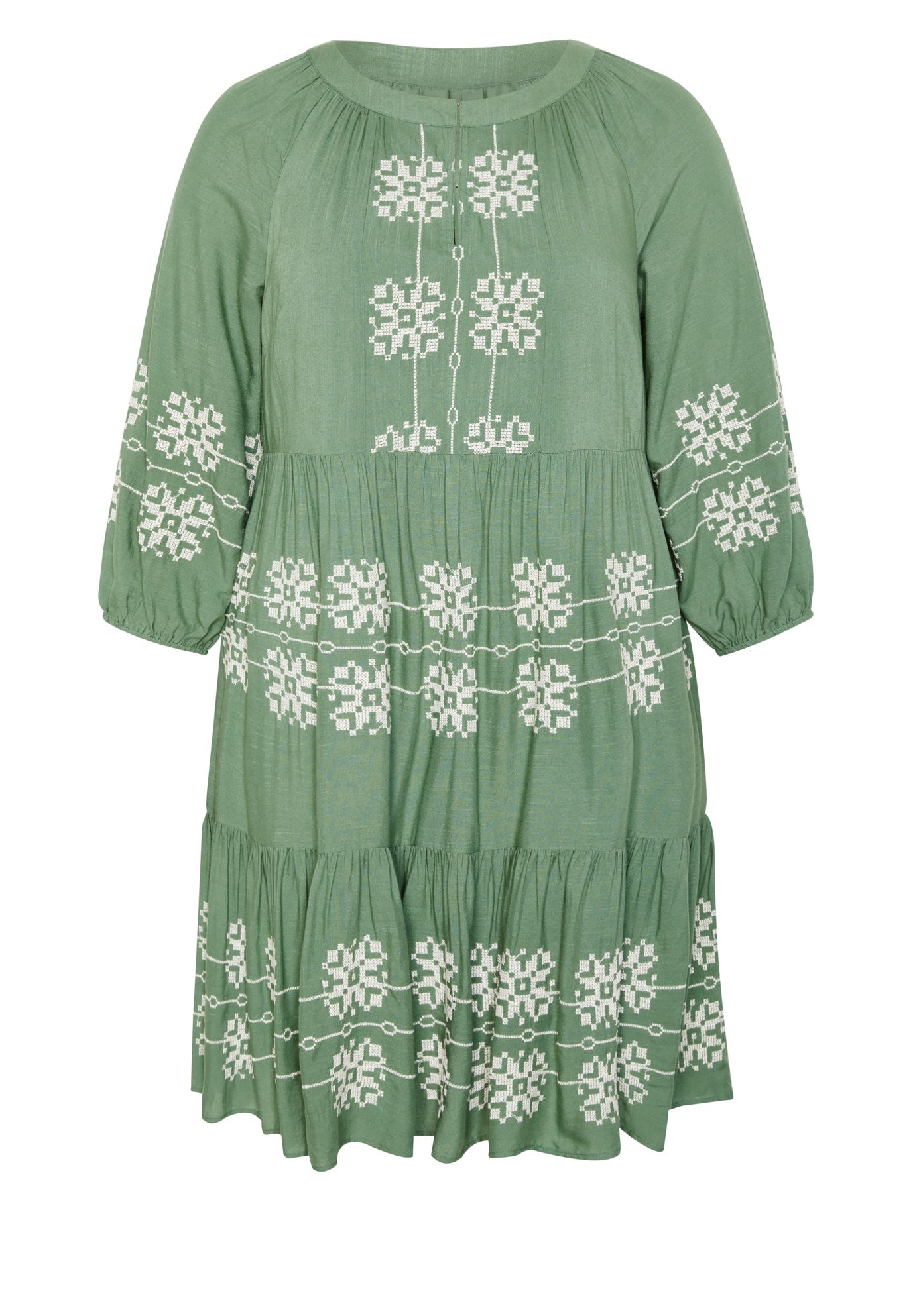 Lady Luxe Embroidered Dress image number 2