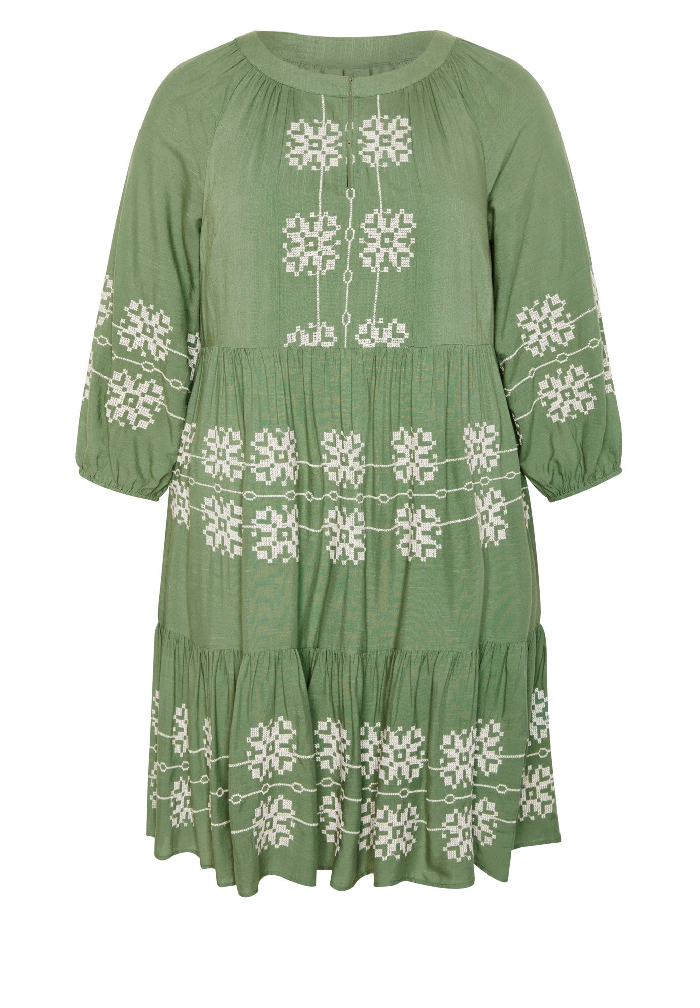 Lady Luxe Embroidered Dress image number 4