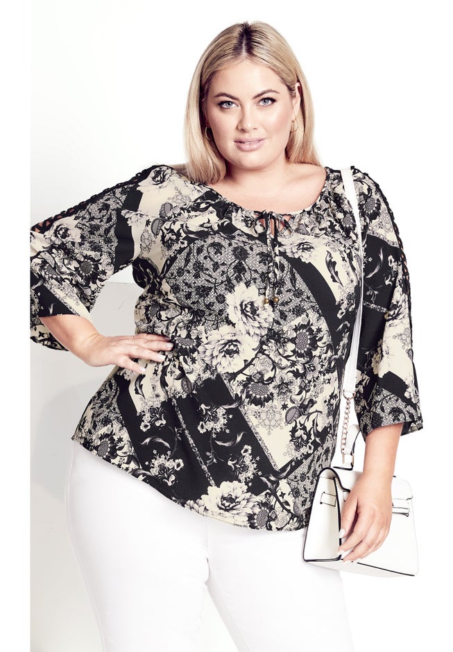 Emmeline Print Top image number null
