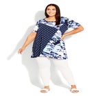 Felicity Spliced Tunic image number null