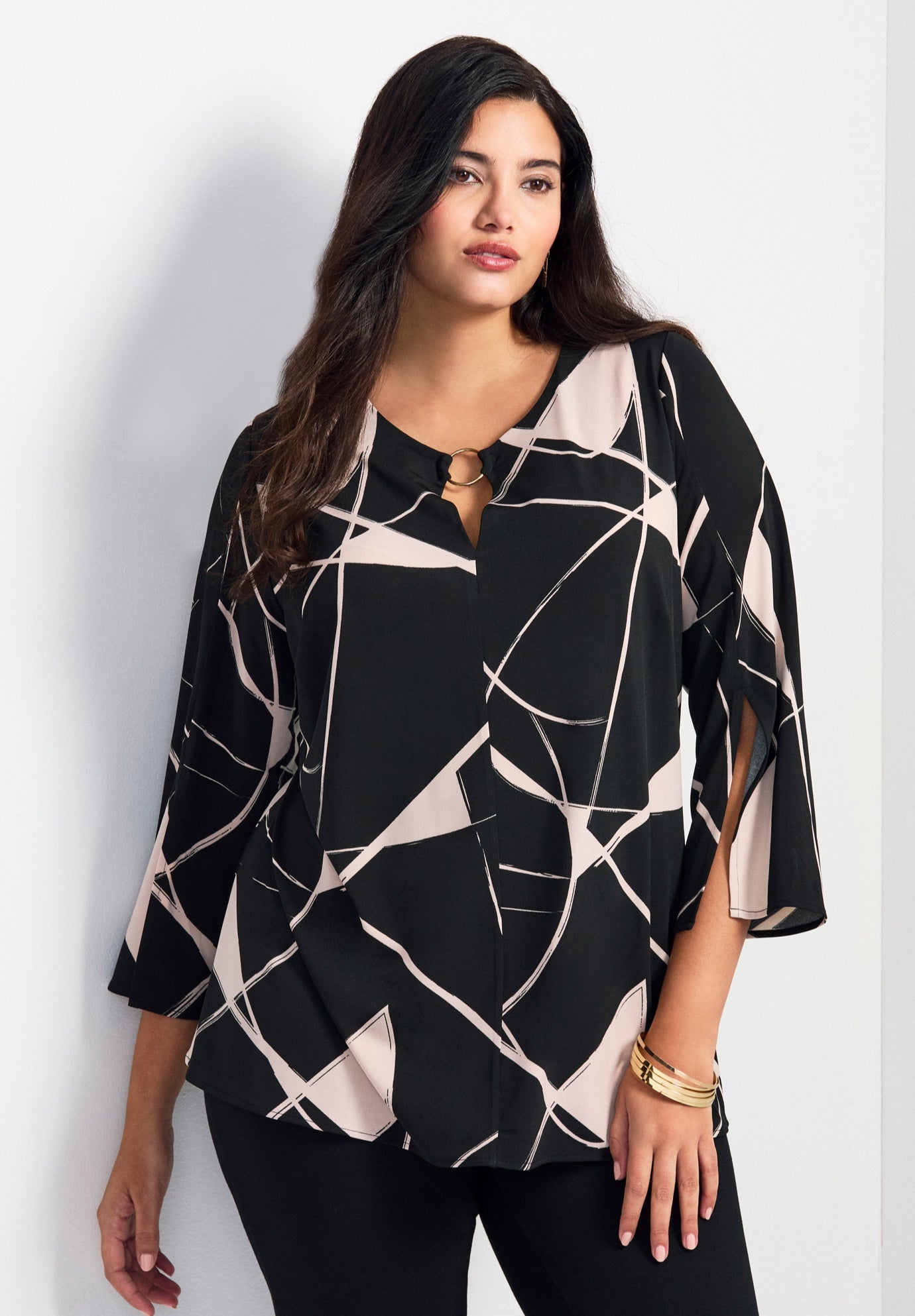 Audrey Ring Detail Top image number 0