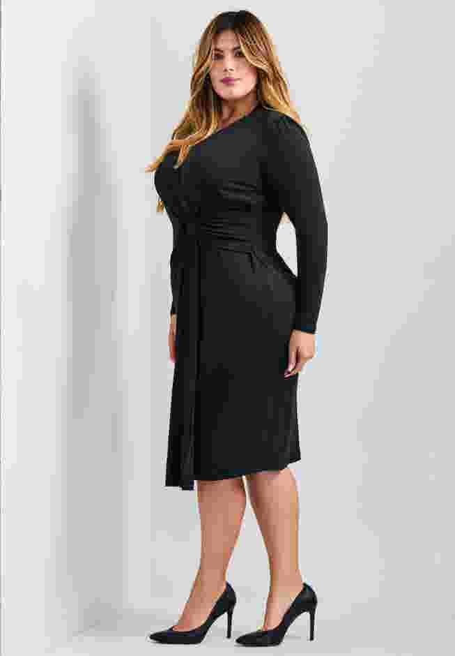 Darlene Jersey Wrap Dress image number 2
