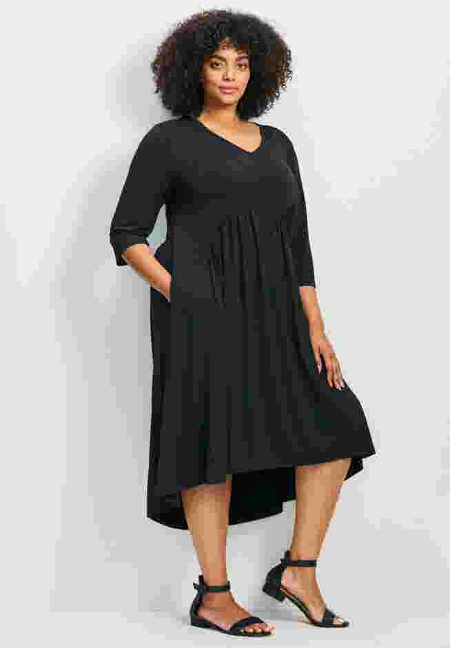 Valery V-Neckline Ity Jersey Dress image number 2