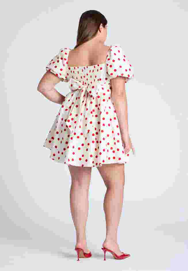 Puff Sleeve Mini Dress image number 1