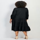 Avery Cotton Poplin Button Dress image number null