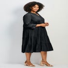 Avery Cotton Poplin Button Dress image number null