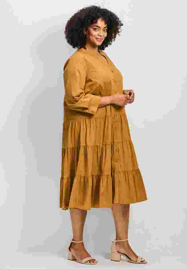 Avery Cotton Poplin Button Dress image number 2