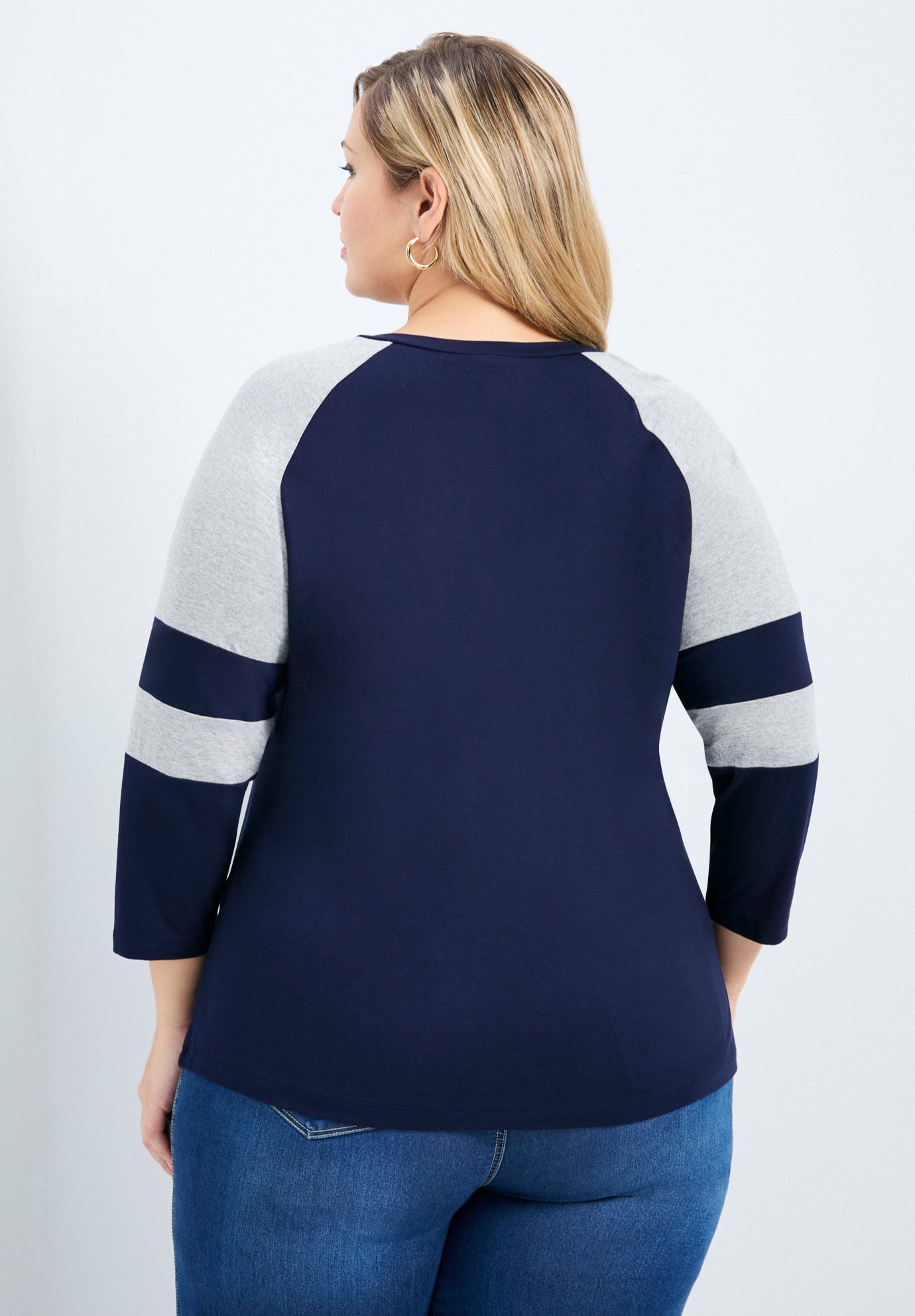 Splice Sleeve Color Top image number 1