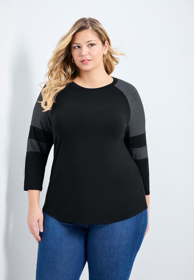 Splice Sleeve Color Top image number 0