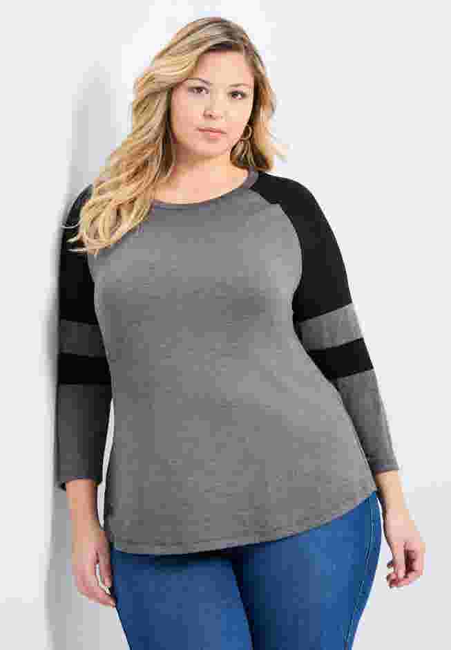 Splice Sleeve Color Top image number 0