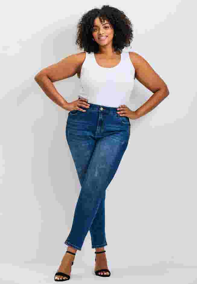 La Luna Zip Detail Skinny Jean image number 4