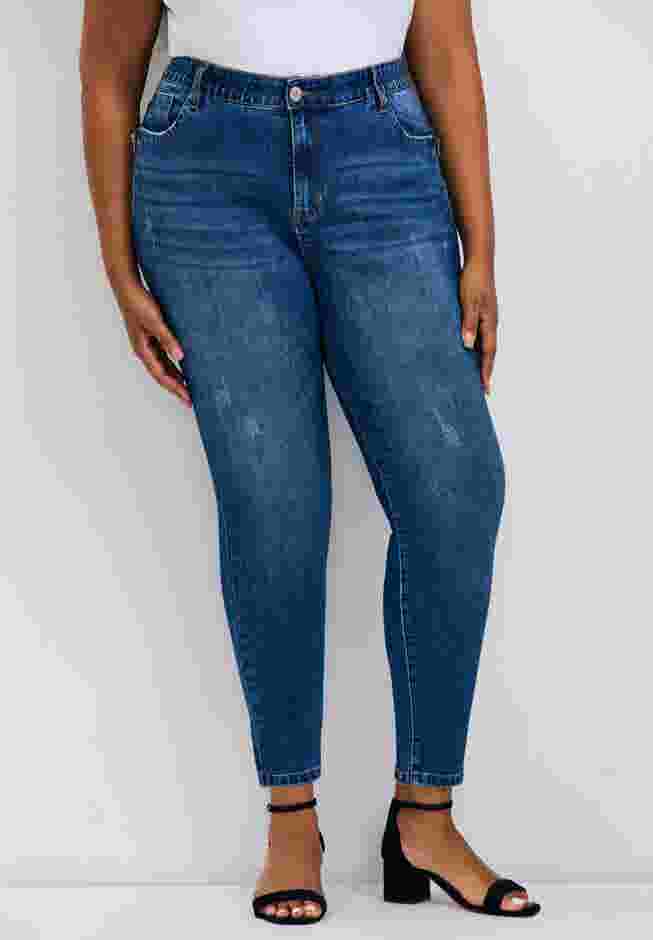 La Luna Zip Detail Skinny Jean image number 0