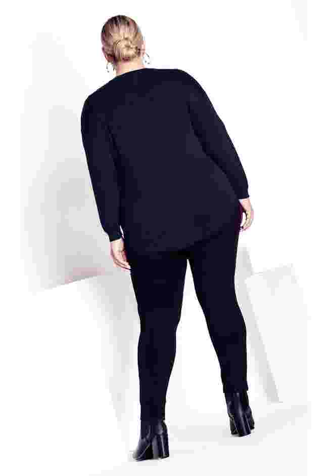 Tully Curved Hem Sweater image number 1