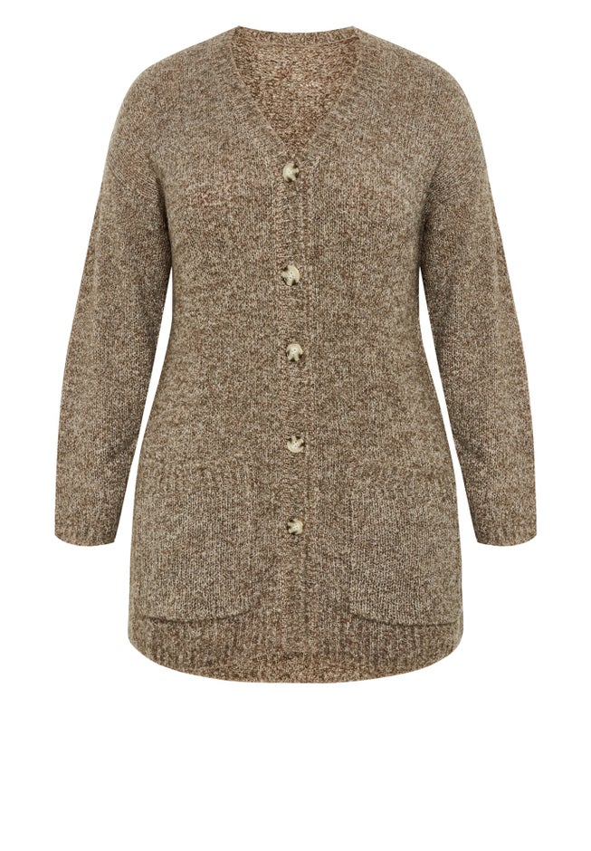 Amber Boucle Cardigan image number 2