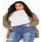 Amber Boucle Cardigan image number null