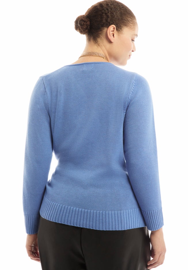 Wrap-Front Cardigan image number 1