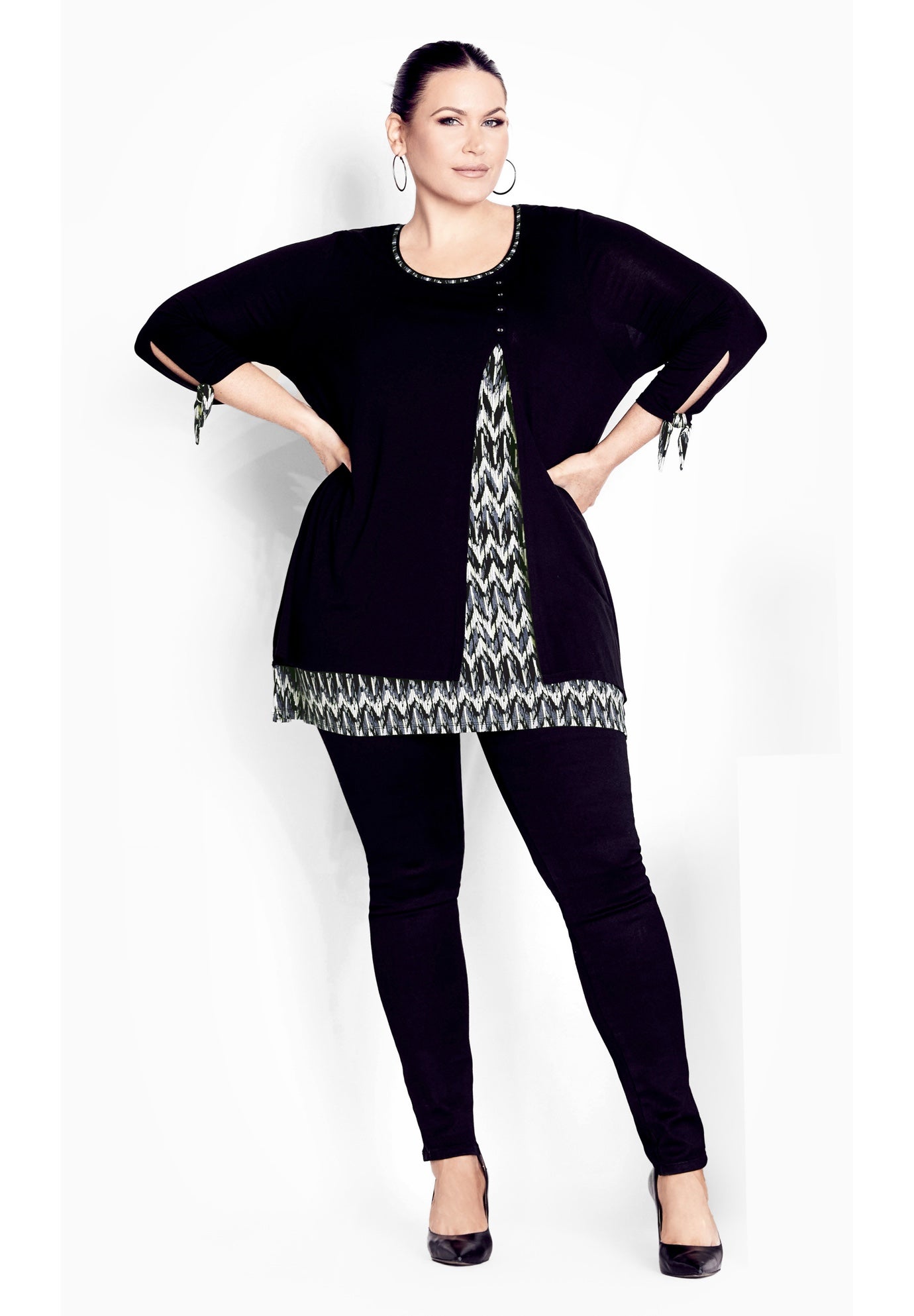 Alena Print Tunic image number 3