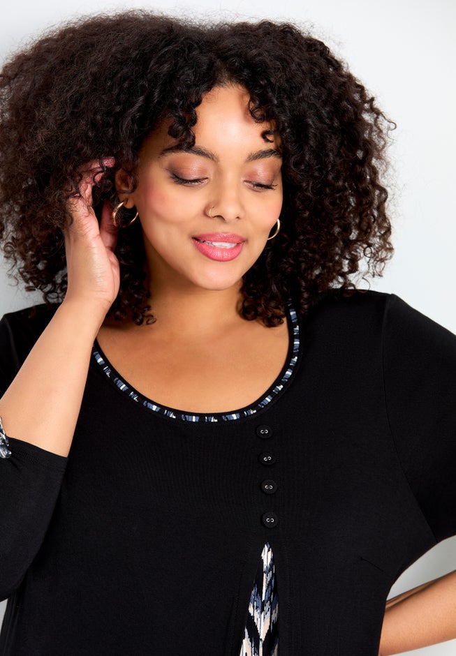 Alena Print Tunic image number 4