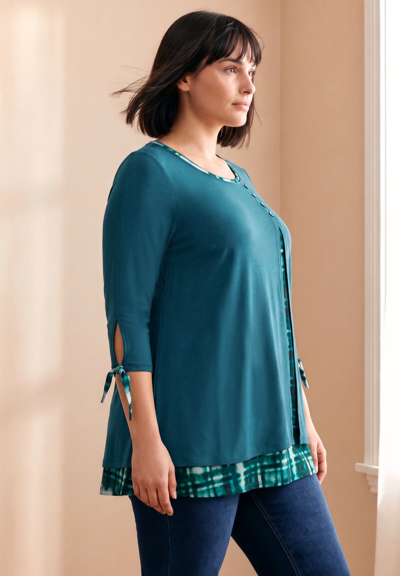 Alena Print Tunic image number 1