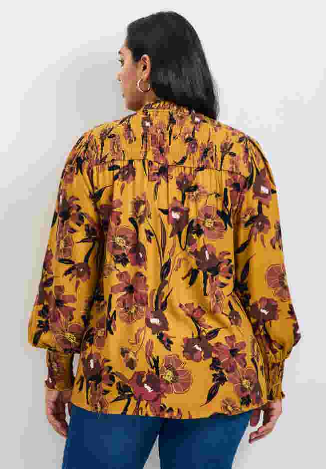 Abby Blouson Sleeve Blouse image number 1