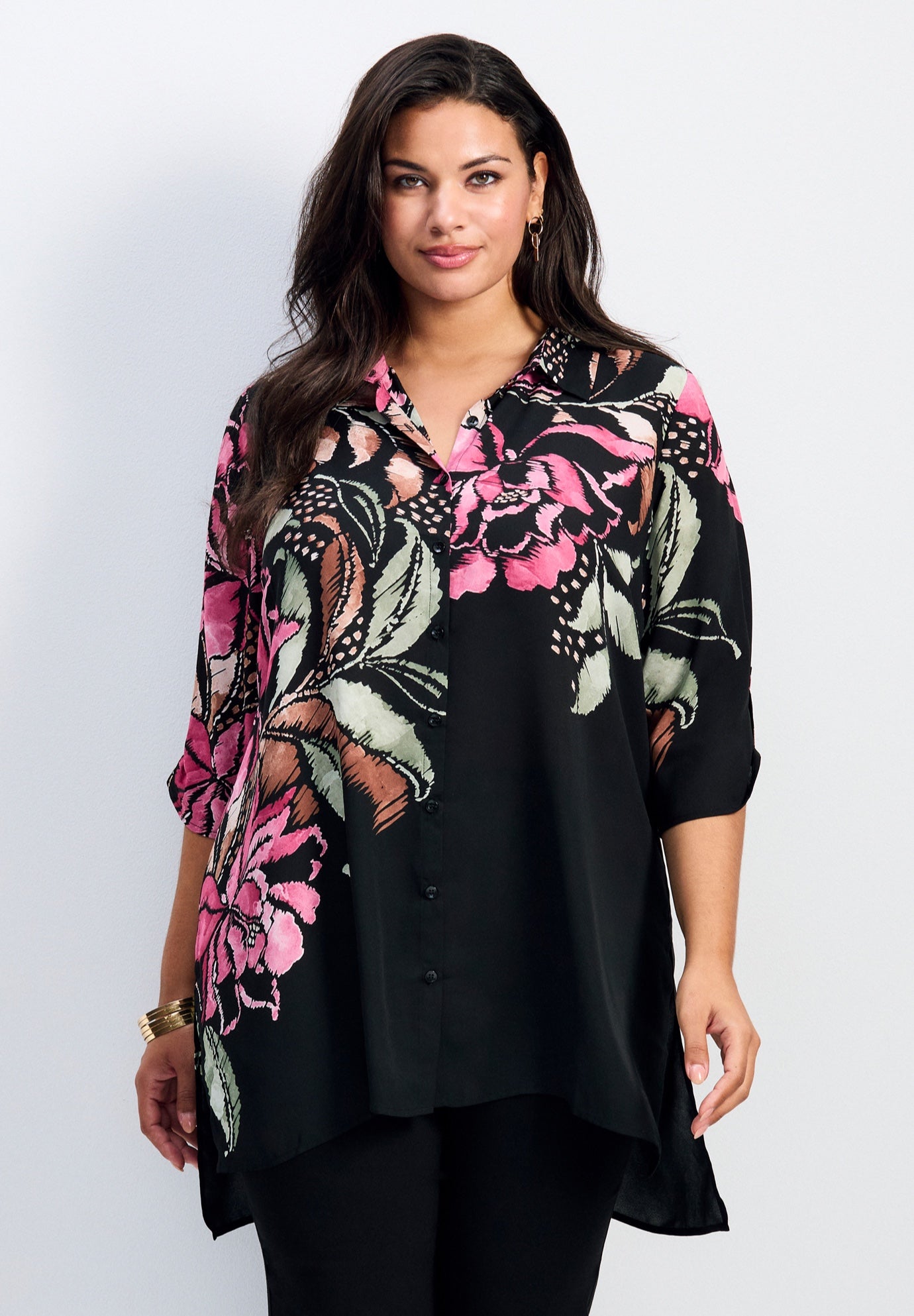 Rita Placement Print Blouse image number 0