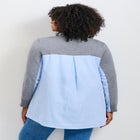 Ray Mix Media Button Thru Cardi image number null