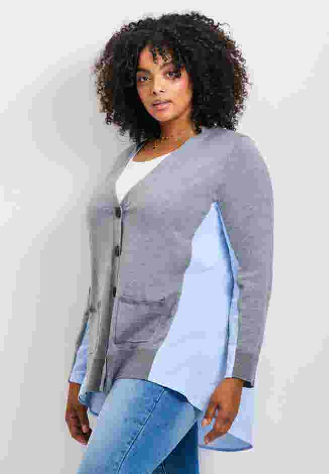Ray Mix Media Button Thru Cardi image number 2
